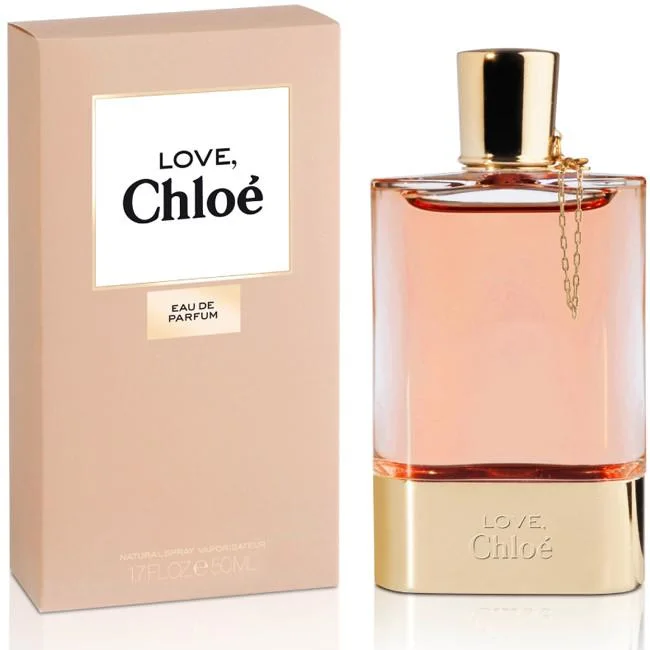 Love fragrance bottle