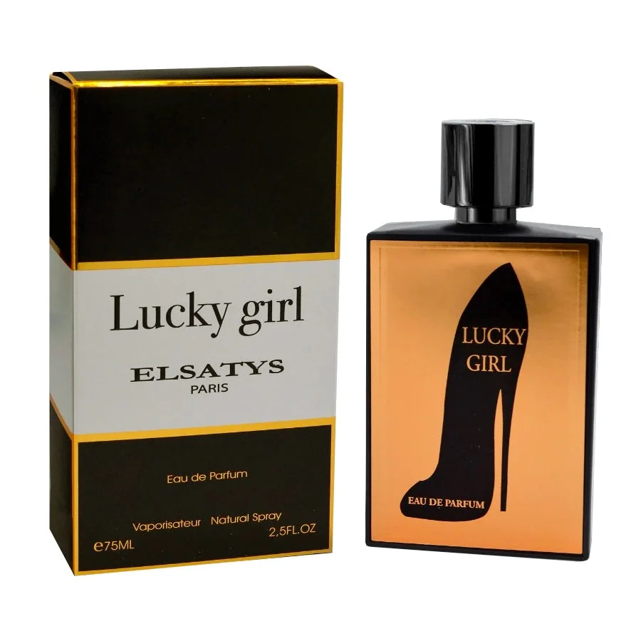 Lucky Girl 2.5 oz. EDP for women fragrance bottle