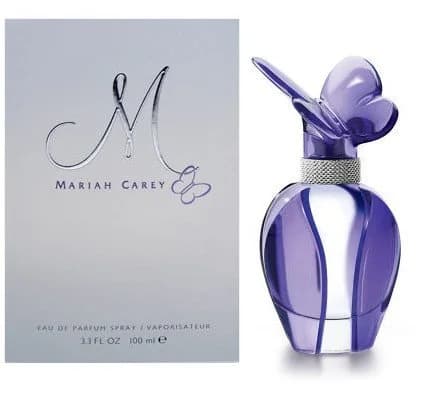 M by Mariah Carey fragrance bottle