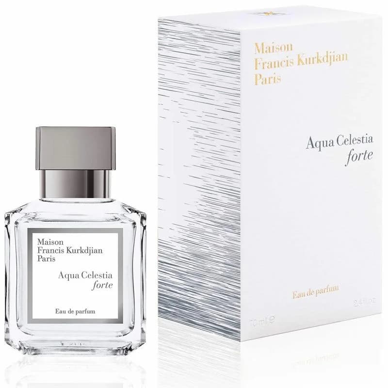 Maison Francis Kurkdjian Paris Aqua Celestia Forte fragrance bottle