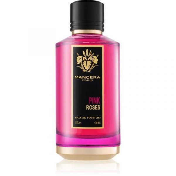 Mancera Pink Roses fragrance bottle