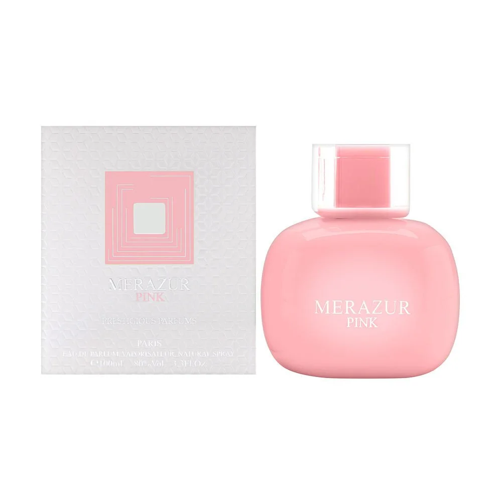 Merazur Pink fragrance bottle