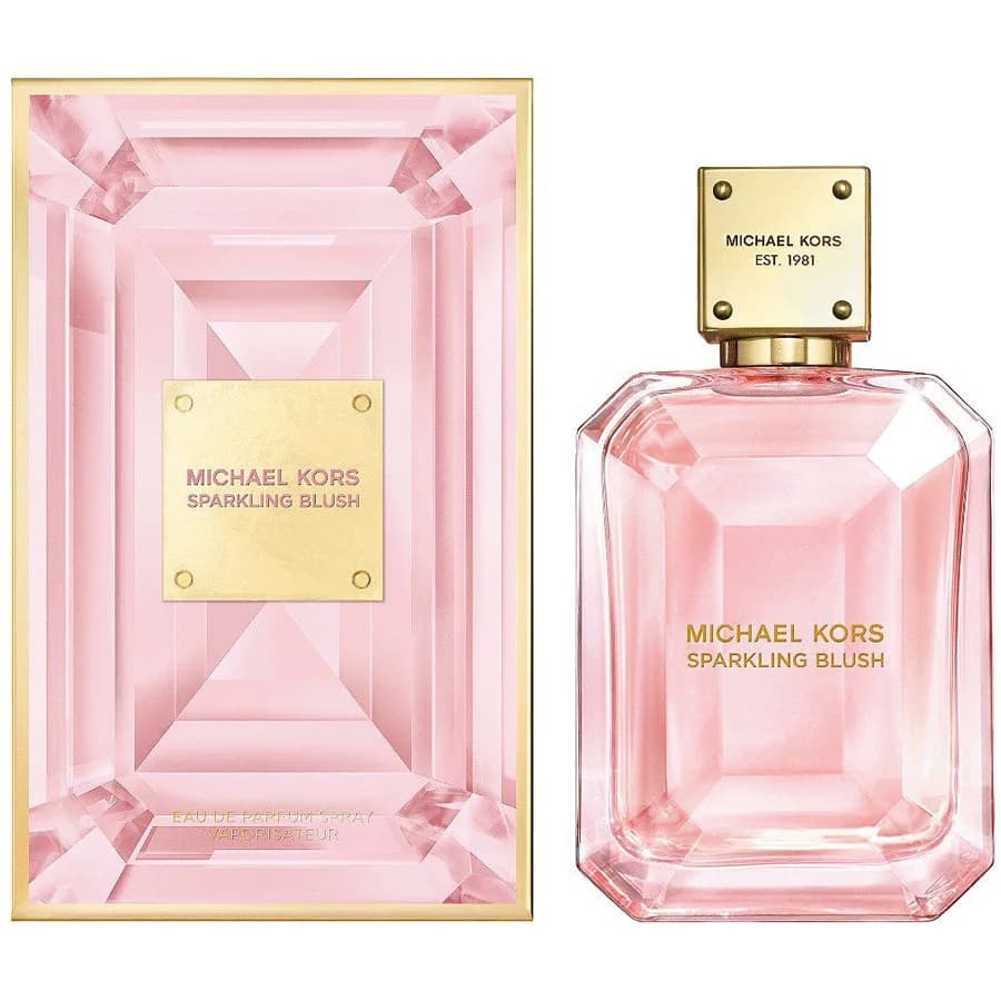 Michael Kors Sparkling Blush 3.4 oz EDP spray for women fragrance bottle
