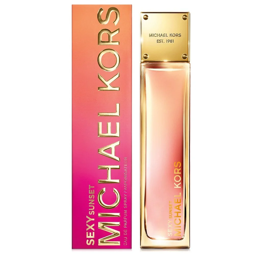Michael Kors Sexy Sunset fragrance bottle