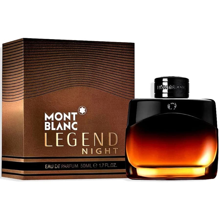 Mont Blanc Legend Night 1.7 oz EDP spray for men fragrance bottle