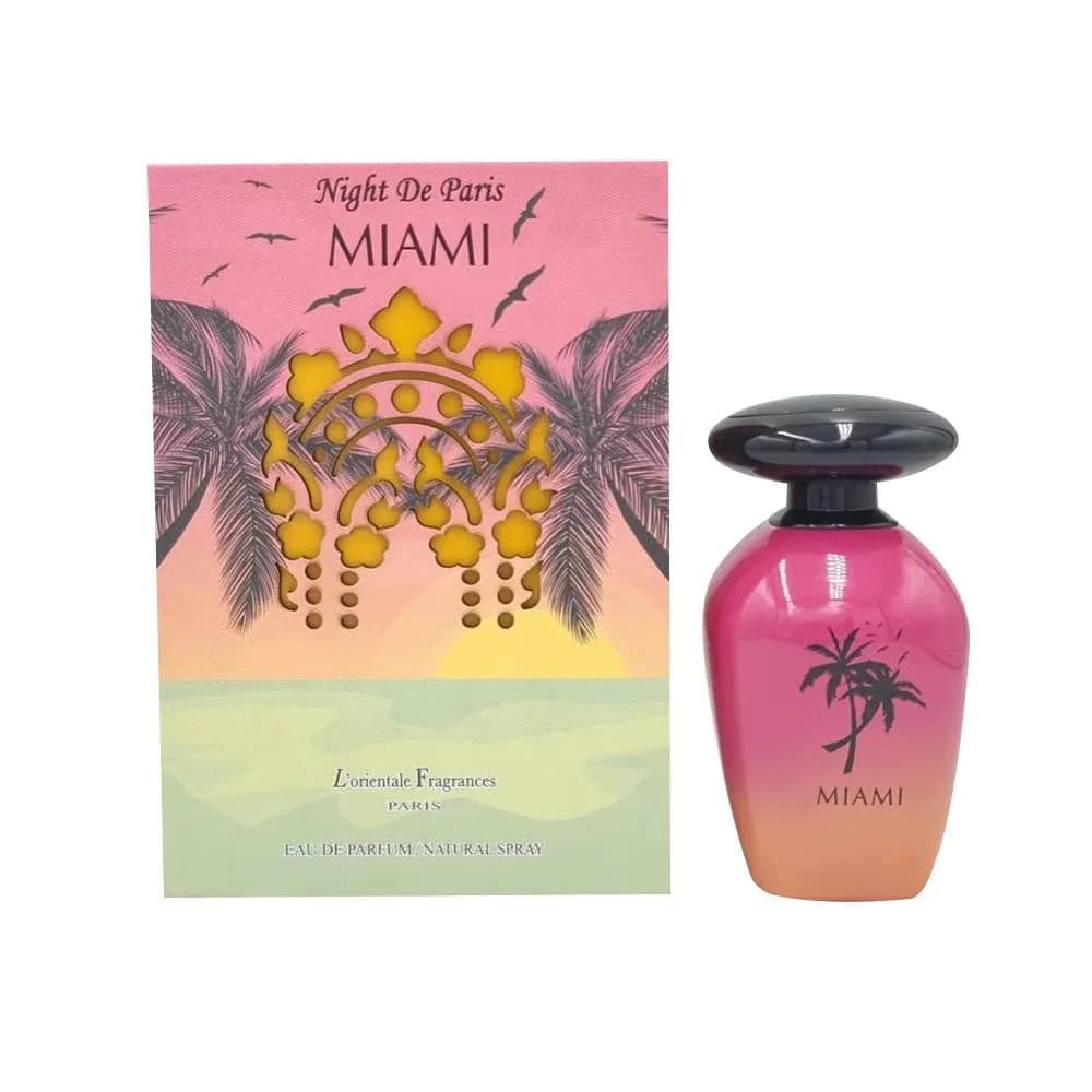 Night De Paris Miami fragrance bottle