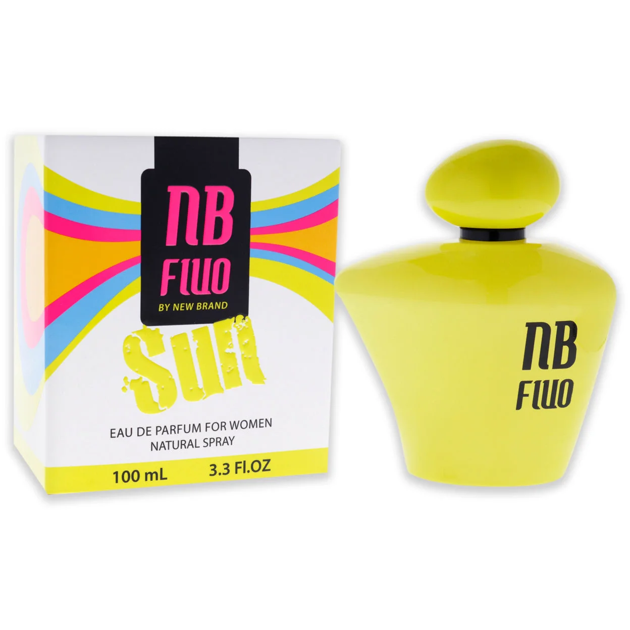 NB Fluo Sun fragrance bottle