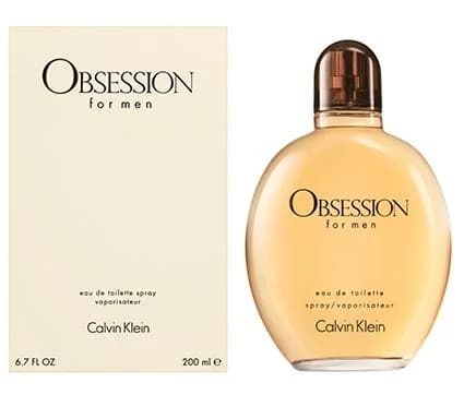 Obsession fragrance bottle