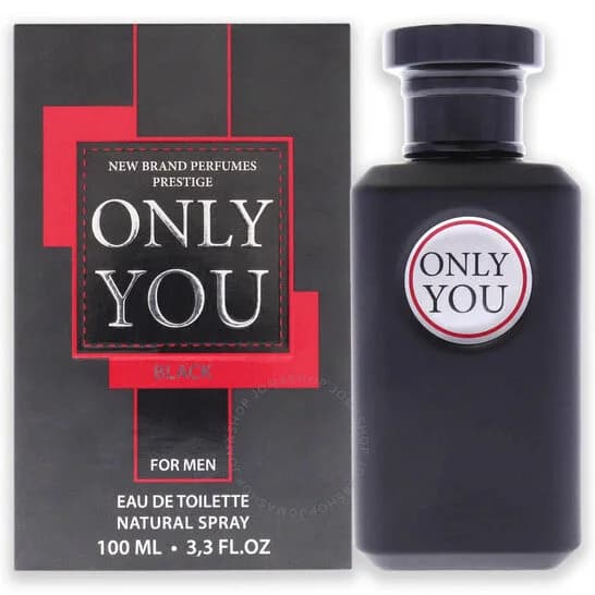 Only You Black fragrance bottle