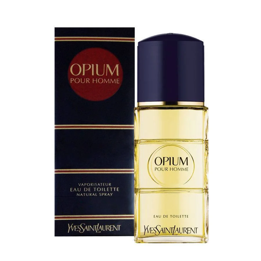 Opium 3.3 oz EDT by Yves Saint Laurent for men fragrance bottle