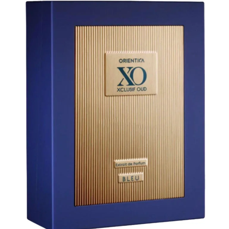 Orientica XO Exclusif Oud Bleu fragrance bottle