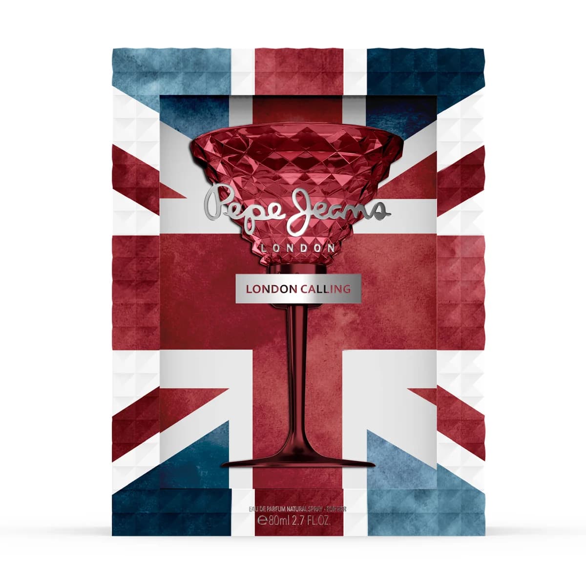 London Calling Her fragrance bottle