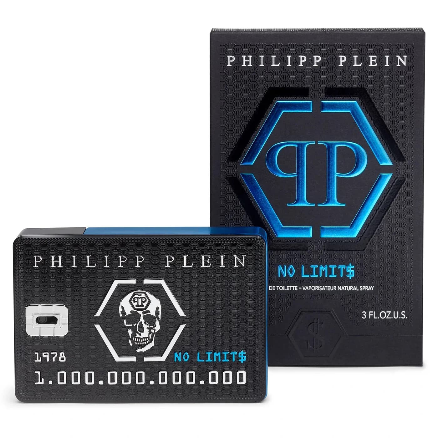 Philipp Plein No Limit$ fragrance bottle