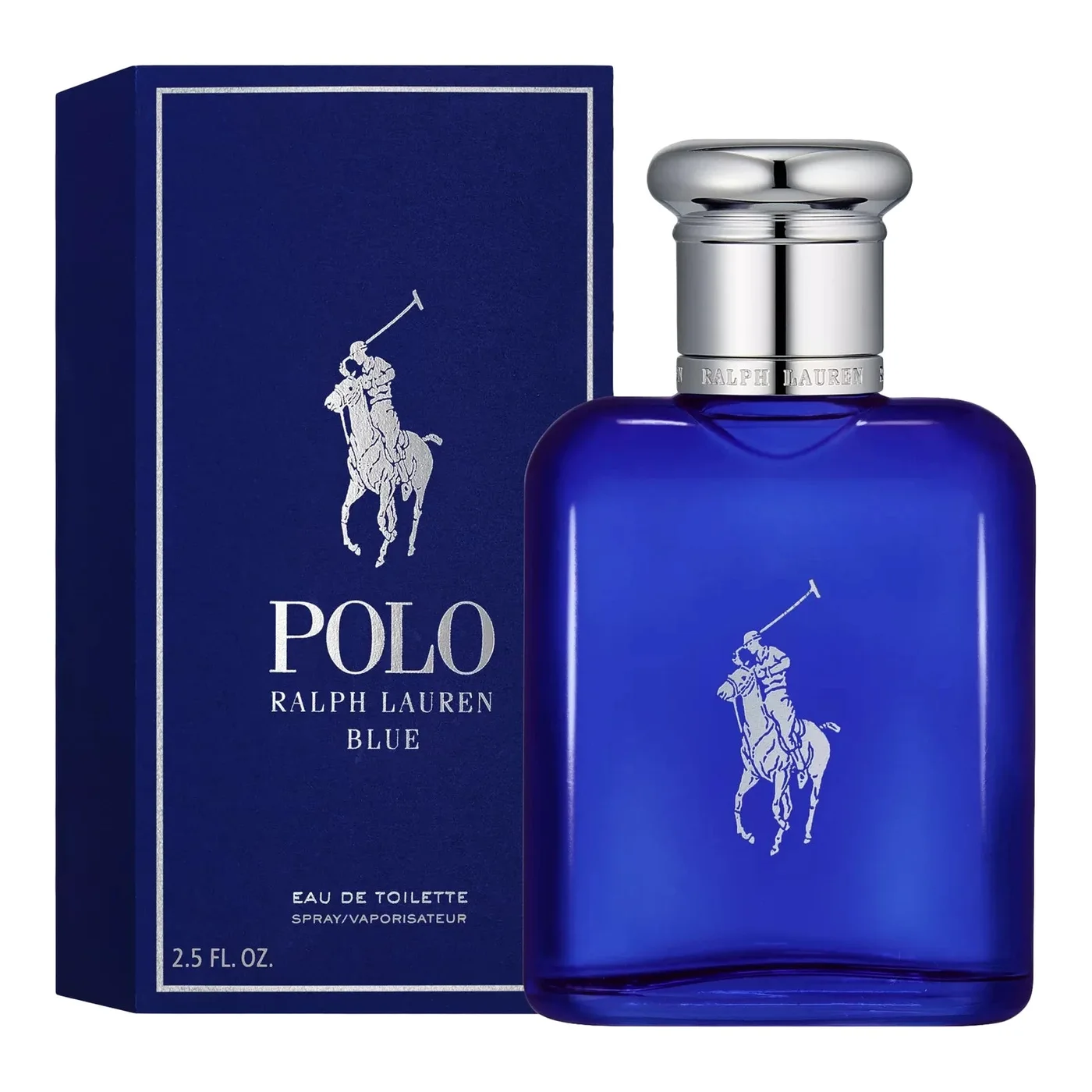 Polo Blue fragrance bottle
