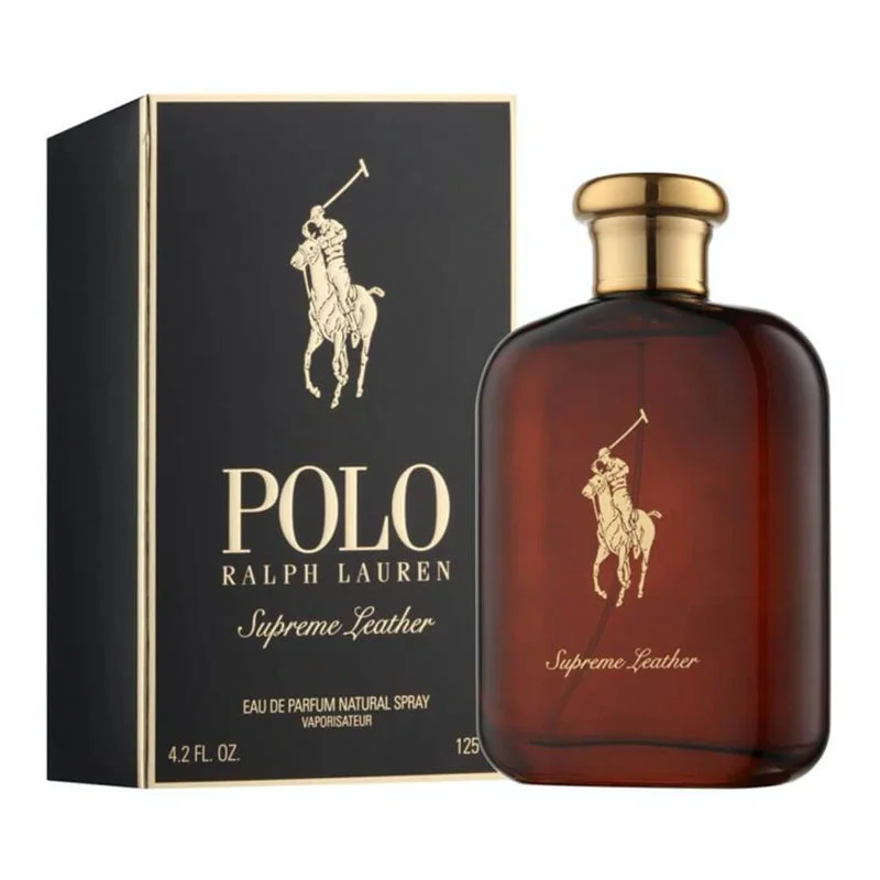 Polo Supreme Leather fragrance bottle