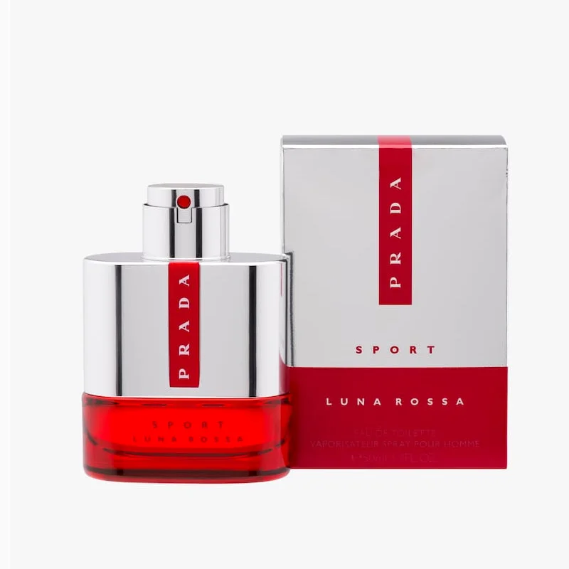 Prada Luna Rossa Sport 1.7 oz EDT spray for men fragrance bottle