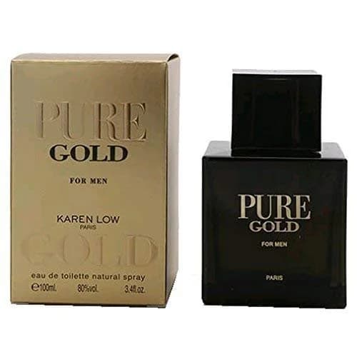 Pure Gold fragrance bottle