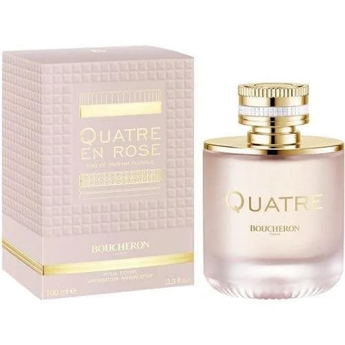Boucheron Quatre En Rose 3.3 oz EDP Florale fragrance bottle