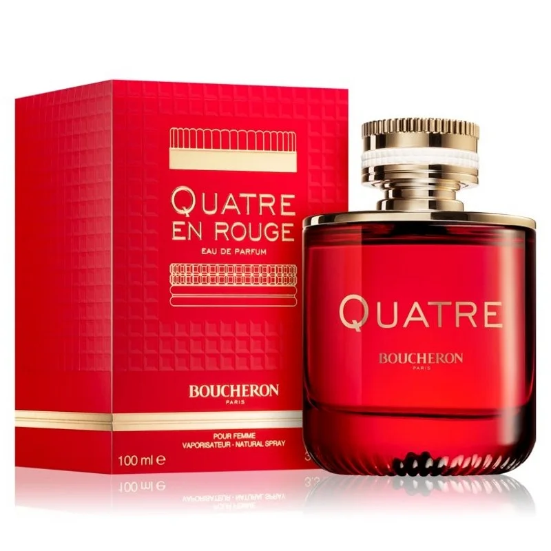 Boucheron Quatre en Rouge fragrance bottle