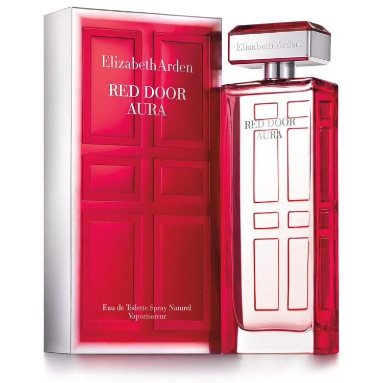 Red Door Aura fragrance bottle