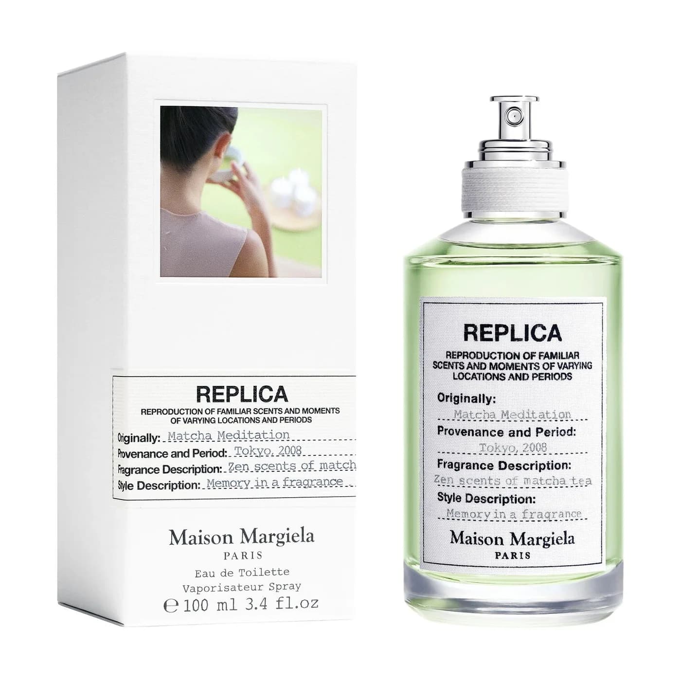 Maison M Margiela Matcha Meditation fragrance bottle