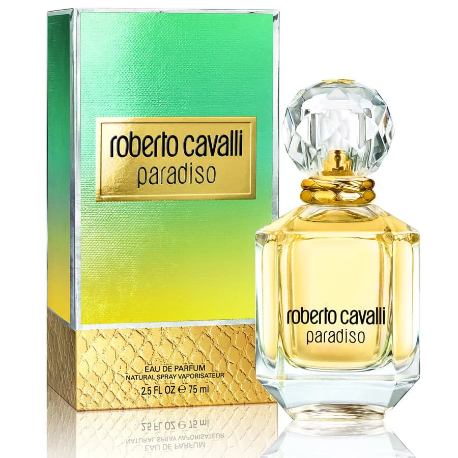 Roberto Cavalli Paradiso fragrance bottle