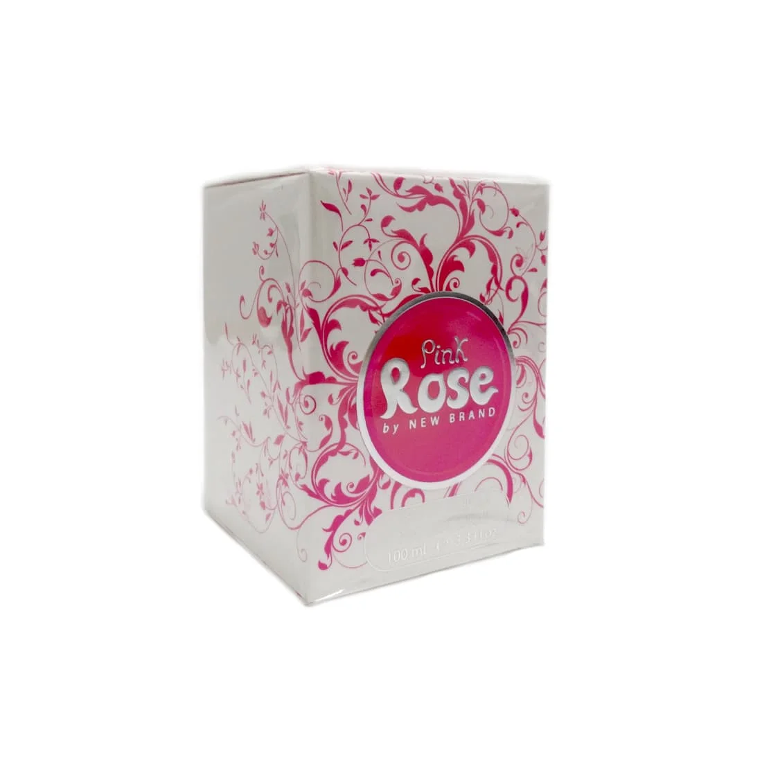 Pink Rose fragrance bottle