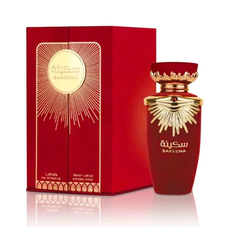 Sakeena By Lattafa fragrance bottle