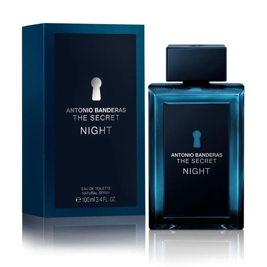 The Secret Night by Antonio Banderas 3.4 oz EDT for men bottle