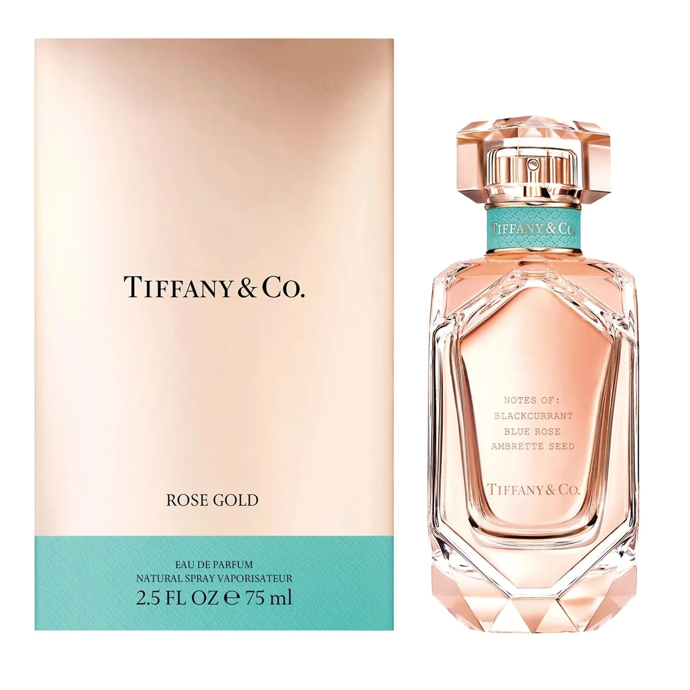 Tiffany & Co. Rose Gold fragrance bottle