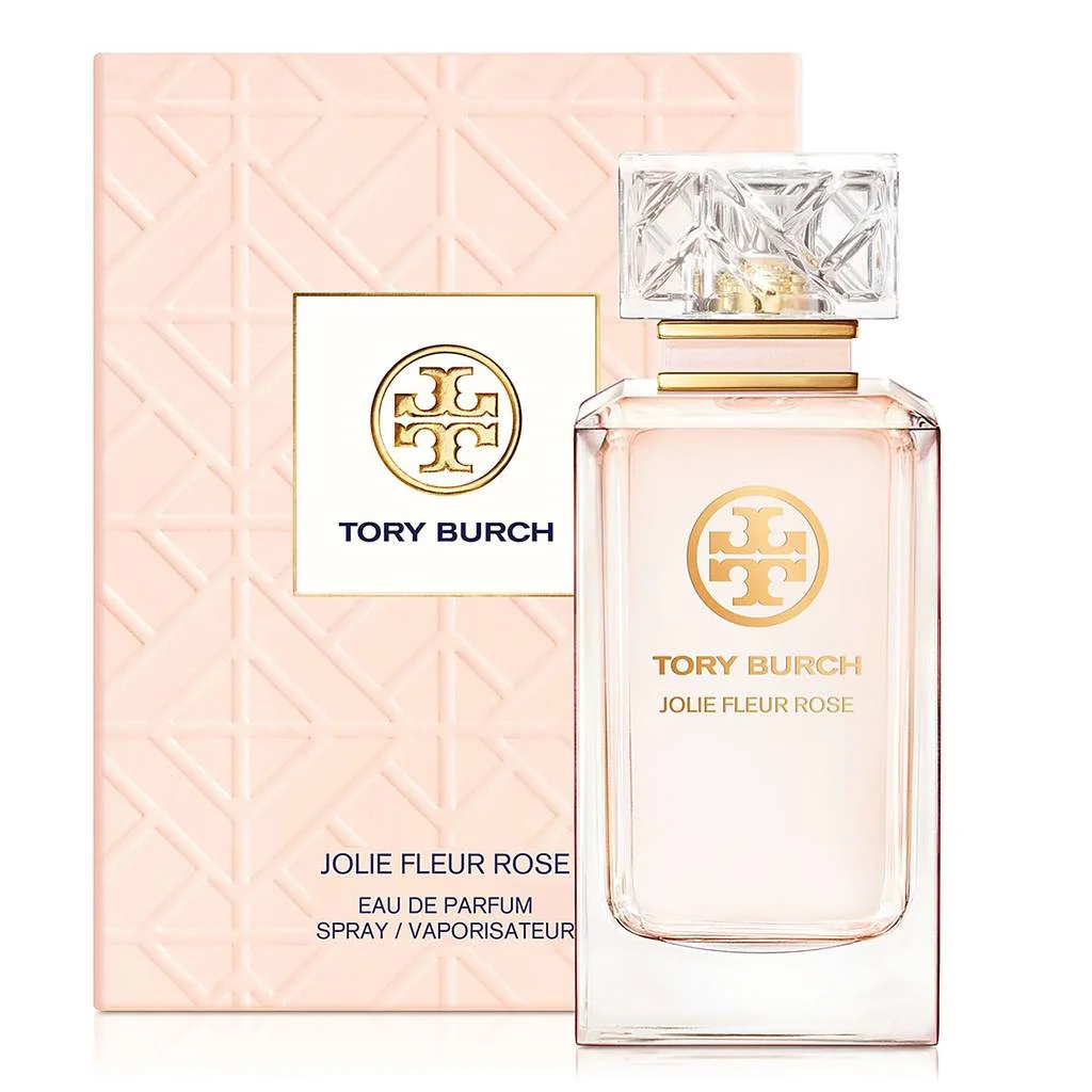 Tory Burch Jolie Fleur Rose fragrance bottle