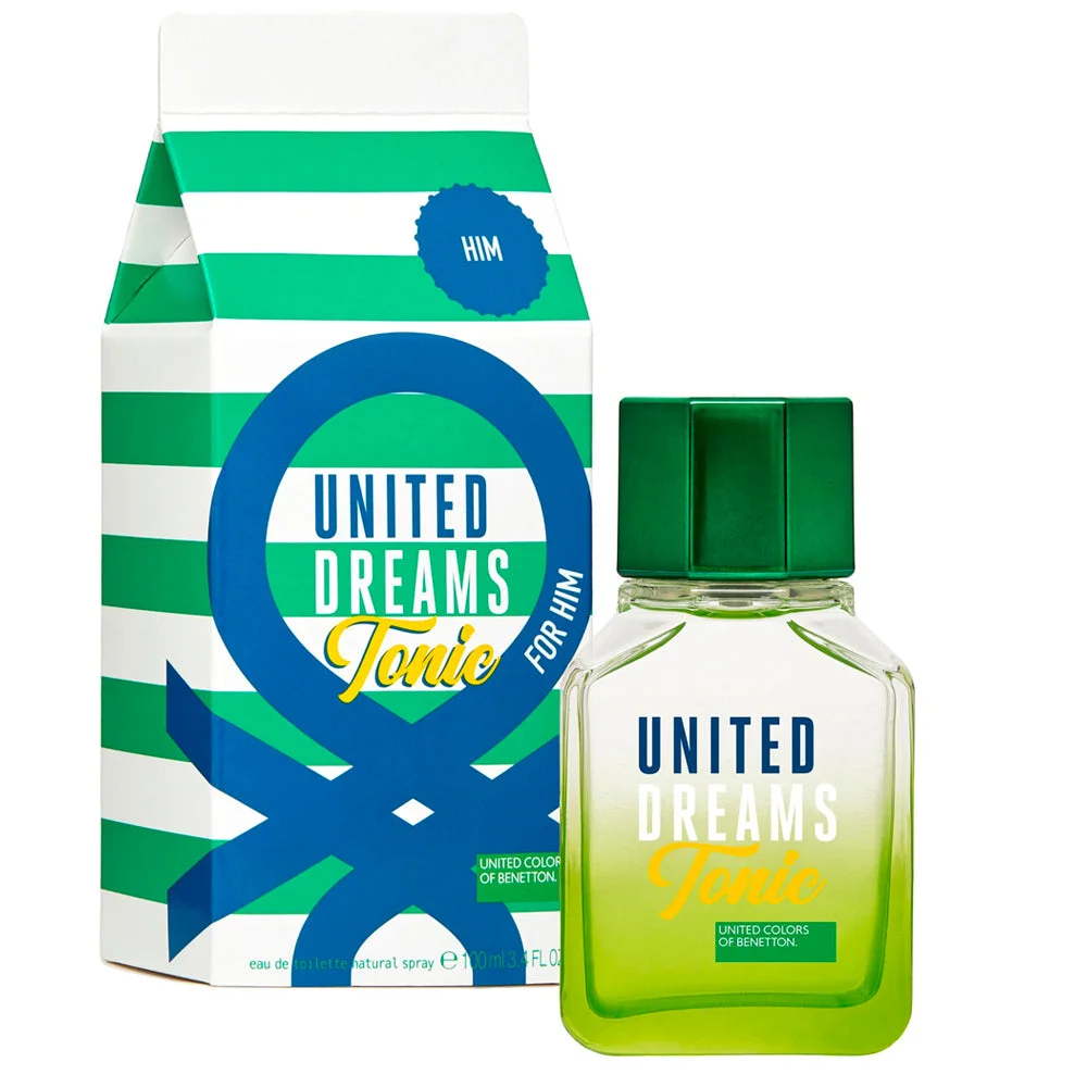 United Dreams Tonic fragrance bottle