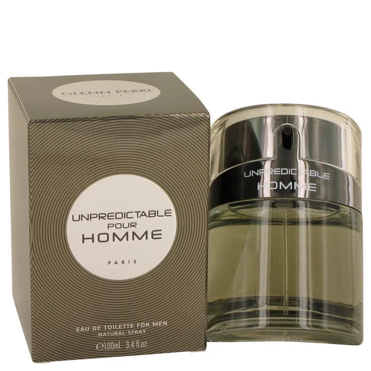 Unpredictable Pour Homme fragrance bottle