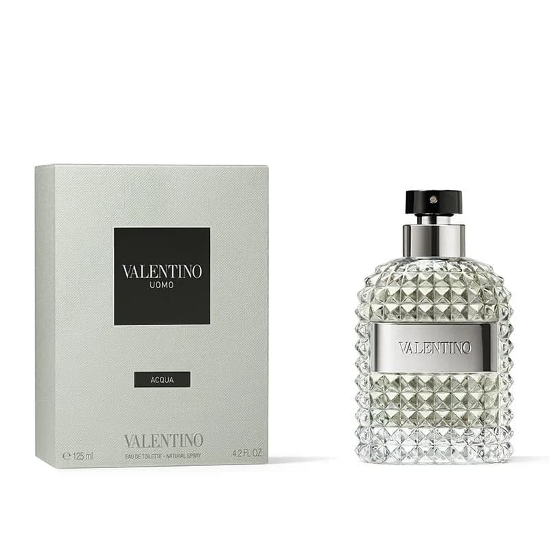 Valentino Uomo Aqua fragrance bottle