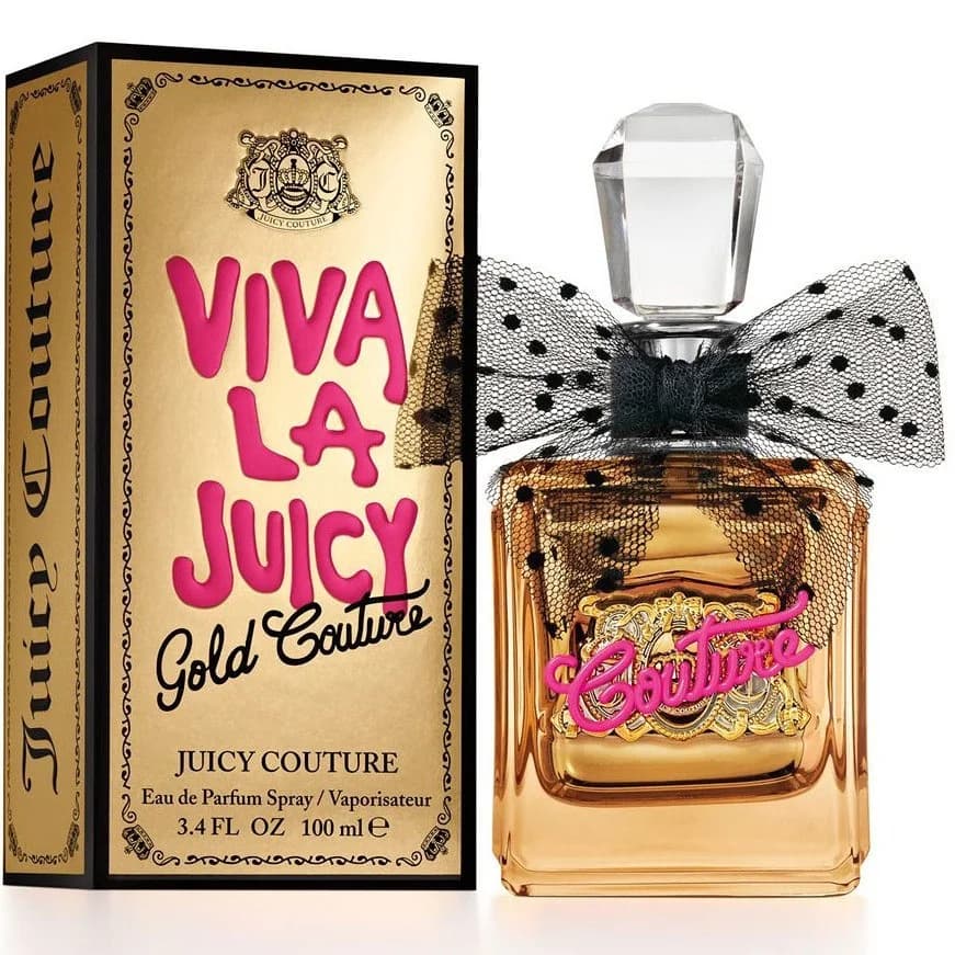 Viva La Juicy Gold Couture fragrance bottle