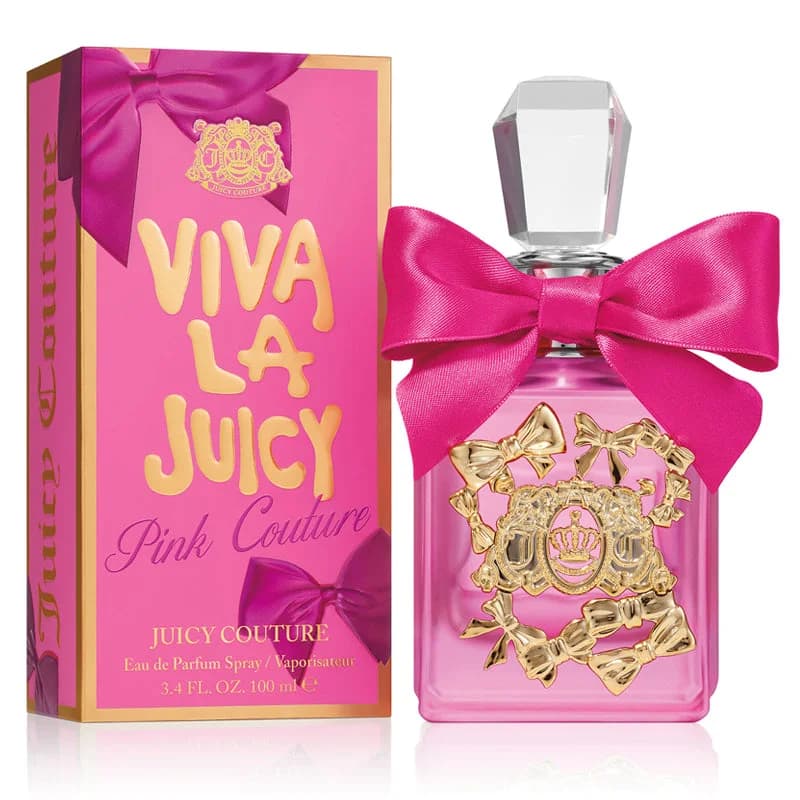 Viva La Juicy Pink Couture fragrance bottle