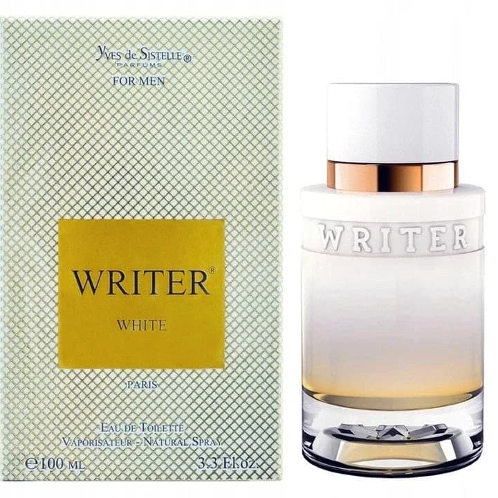 Writer White fragrance bottle